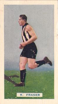 1935 Hoadley's League Footballers #31 Keith Fraser Front